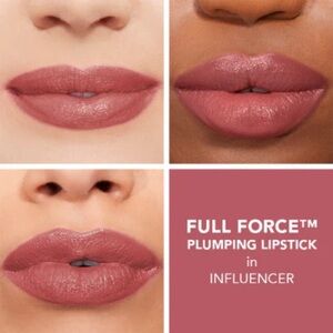 BUXOM Full Force Plumping Lipstick - Influencer - NIB